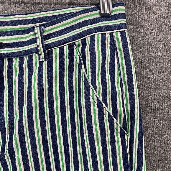 Pleasures Now Jeans Mens 30x28 Striped Mid Rise Straight Casual Stretch Denim - Picture 3 of 12